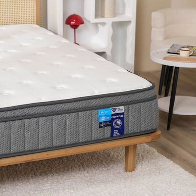 Nệm lò xo Spring Air Back Supporter Firm Cool nâng đỡ làm mát dày 26cm - Ảnh 16