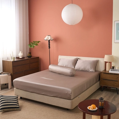 Bộ ga chun Amando Wellness Tencel Luxe - Ảnh 7