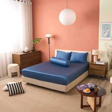 Bộ ga chun Amando Wellness Tencel Luxe - Ảnh 23