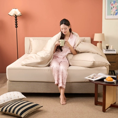 Bộ phủ Amando Wellness Tencel Luxe - Ảnh 12