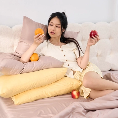 Bộ ga chun tencel VC Goodnight Airsilk 4 chi tiết - Ảnh 3