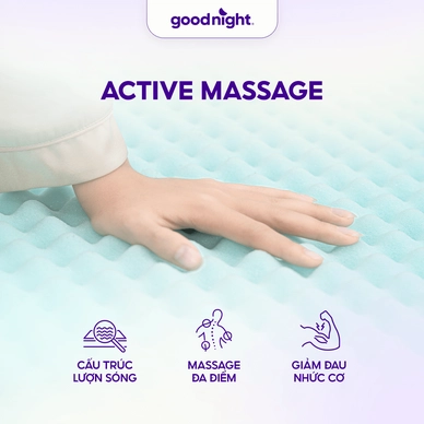 Nệm Foam Goodnight Massage 1.0 - Ảnh 3