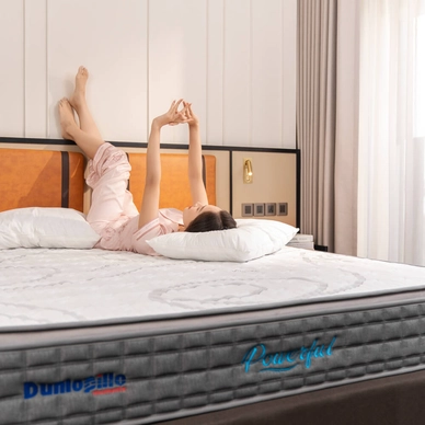 [Mới - Độc quyền] Nệm lò xo túi độc lập 3 vùng Dunlopillo de.Stress Powerful - Ảnh 20