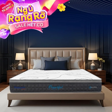 [Mới - Độc quyền] Nệm lò xo túi độc lập 3 vùng Dunlopillo de.Stress Powerful - Ảnh 2