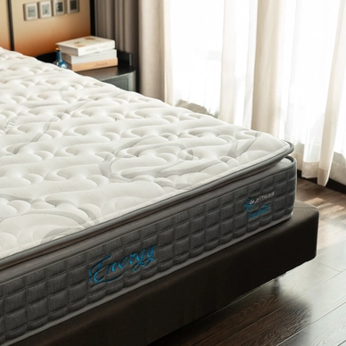 Nệm lò xo Dunlopillo de.Stress Energy công nghệ cách ly chuyển động - Ảnh 17