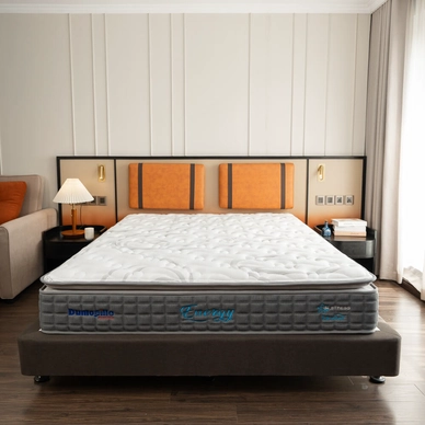 Nệm lò xo Dunlopillo de.Stress Energy công nghệ cách ly chuyển động - Ảnh 12