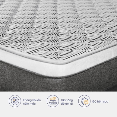 Nệm foam tổng hợp Kim Cương Erica Smart Tech dày 15cm - Ảnh 5
