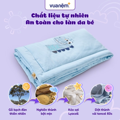 Chăn trẻ em Goodnight Deepsleep Khủng long TC001 - Ảnh 4