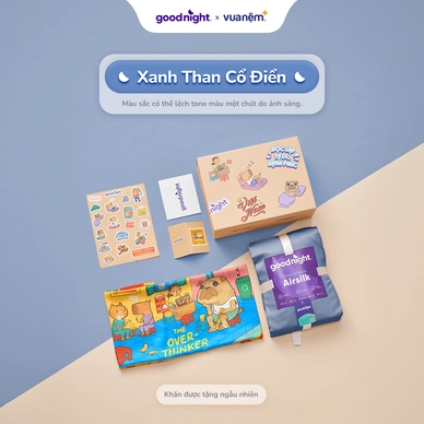 Hộp quà Goodnight Box phiên bản linh vật: Bộ ga chun cao cấp tencel Goodnight Airsilk - Ảnh 26