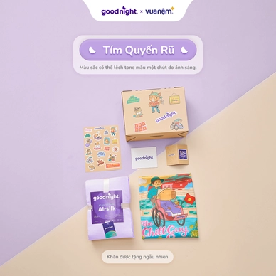 Hộp quà Goodnight Box phiên bản linh vật: Bộ ga chun cao cấp tencel Goodnight Airsilk - Ảnh 23