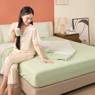 Bộ ga chun Amando Essential Daily - Ảnh 12