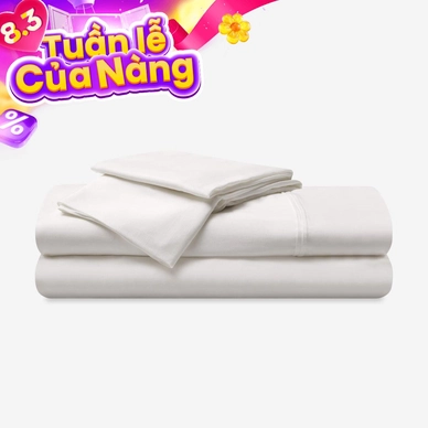 Bộ ga chun Bedgear Hyper Linen 3 chi tiết - Ảnh 2