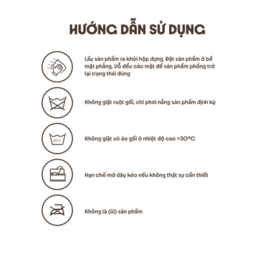 Gối bông Amando Kapok Premium - Ảnh 16