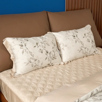 Bộ Ga chun chần Amando Wellness Tencel Luxe họa tiết - Ảnh 4