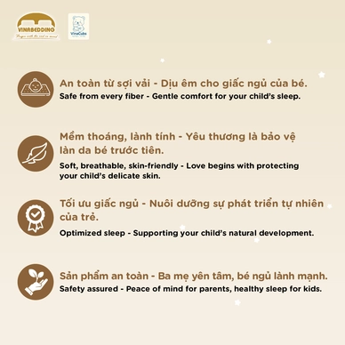 Tấm trải Vinacubs Cotton Baby - Ảnh 4