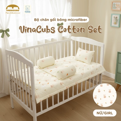 Bộ chăn gối Vinacubs Cotton Baby - Ảnh 2