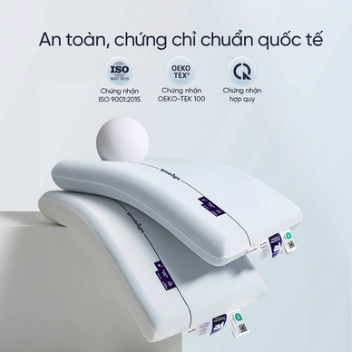 Gối ngủ sâu Memory foam 40D Goodnight Astro lõi kép - Ảnh 9