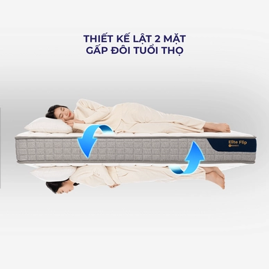 Nệm lò xo Amando Elite Flip - Ảnh 9