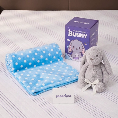 Bộ chăn thú bông Goodnight Bebé Bunny - Ảnh 5