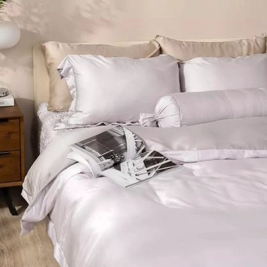 Bộ chăn ga chun chần lụa tencel cao cấp Amando Élan 5 chi tiết (TC001 và TC005) - Thumbnail