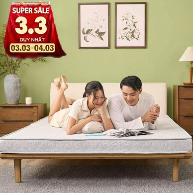 Nệm bông ép cao cấp Wonjun Pure Premium nâng đỡ vững chắc dày 12cm gấp 2 - Thumbnail