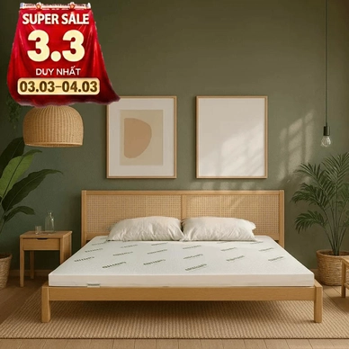 Nệm cao su thiên nhiên Gummi Classic thế hệ mới dày 5/10/15cm - Thumbnail