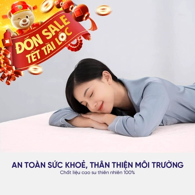 Nệm cao su thiên nhiên Liên Á Classic dày 5/10cm - Thumbnail