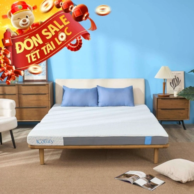 Nệm foam iComfy Fold 4.0 gấp 3 dày 12cm - Thumbnail