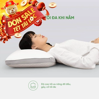 Gối cao su Gummi Standard 100% thiên nhiên thoáng khí - Thumbnail