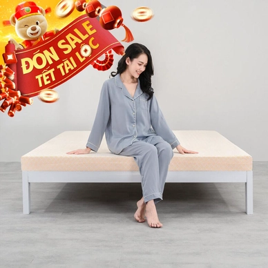 Nệm cao su Kim Cương Happy Gold dày 5/10/15cm - Thumbnail