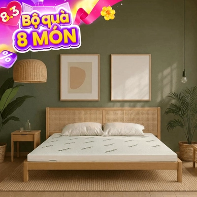 Nệm cao su thiên nhiên Gummi Classic thế hệ mới dày 5/10/15cm - Thumbnail