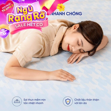 Chiếu điều hòa Doona Wave 5D làm mát, tản nhiệt - Thumbnail