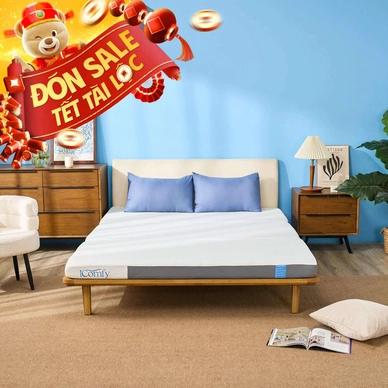Nệm foam iComfy Fold 3.0 gấp 3 dày 10cm - Thumbnail