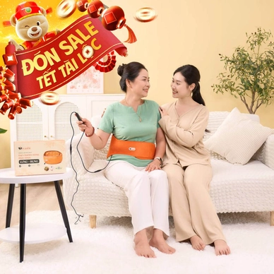 Iyashi Đai chườm thảo dược lưng - bụng - Thumbnail