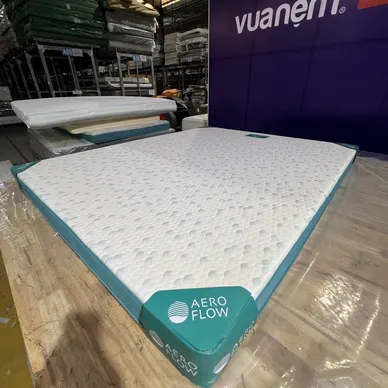 Nệm foam Nhật Bản Aeroflow Standard nâng đỡ cơ thể dày 12cm - Ảnh 5