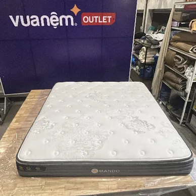 Nệm lò xo túi độc lập Amando Elite Plus ngủ mát, êm sâu dày 25cm - Ảnh 6