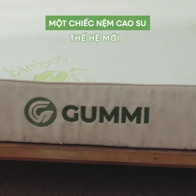 Nệm cao su Gummi Hybrid - công nghệ đa tầng, kháng khuẩn, siêu thoáng mát - Video