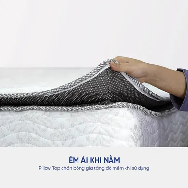 Nệm lò xo độc lập giảm tiếng ồn Amando Lucio - Ảnh 9