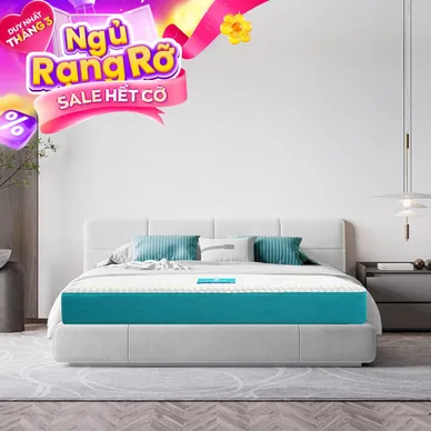 Nệm foam Nhật Bản Aeroflow Fit Plus kháng khuẩn dày 20cm - Ảnh 2