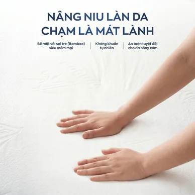 Ga chống thấm làm mát Doona Bamboo - Ảnh 10