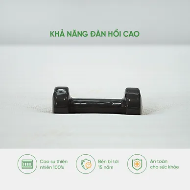 Nệm cao su Gummi 7zones nhập khẩu dày 12cm - Ảnh 8