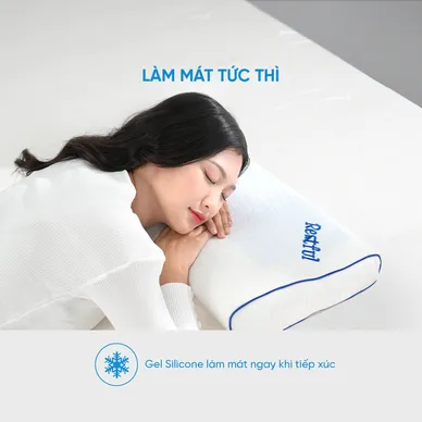 Gối foam Doona Restful công thái học giảm đau cổ vai gáy - Ảnh 6