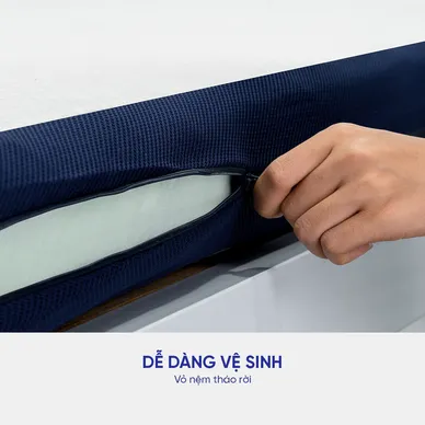Nệm foam Goodnight Galaxy trà xanh kháng khuẩn dày 12cm - Ảnh 9