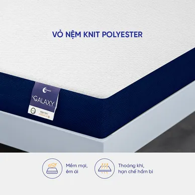 Nệm foam Goodnight Galaxy trà xanh kháng khuẩn dày 12cm - Ảnh 8