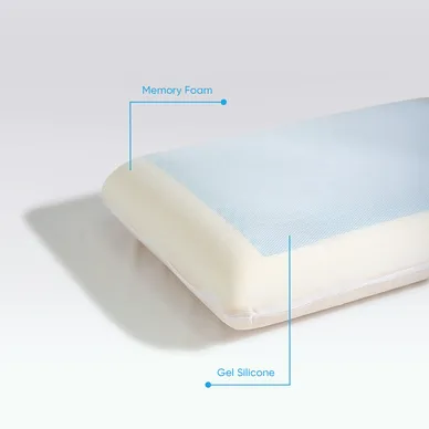 Gối memory foam Doona L'amore cool gel mát lạnh - Ảnh 5