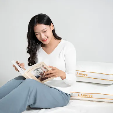 Gối memory foam Doona L'amore cool gel mát lạnh - Ảnh 8