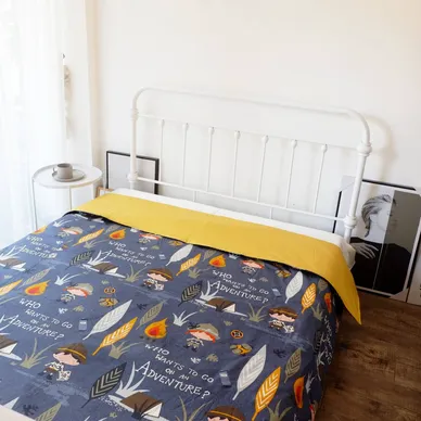 Vỏ chăn chần AMD Dream cotton họa tiết - Ảnh 11