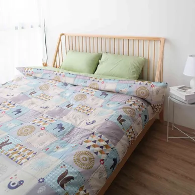 Vỏ chăn chần AMD Dream cotton họa tiết - Ảnh 8