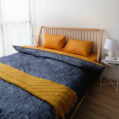 Vỏ chăn chần AMD Dream cotton họa tiết - Ảnh 4