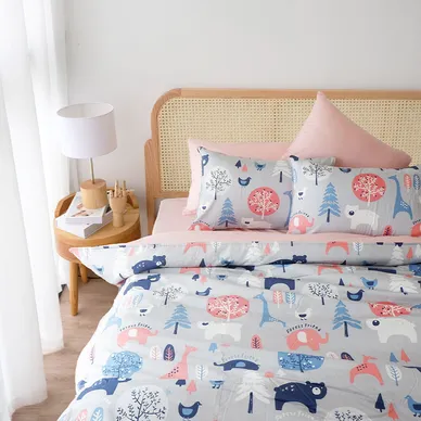 Vỏ chăn trơn AMD Dream họa tiết - Ảnh 18